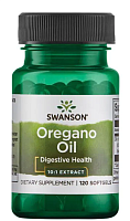 Oregano Oil 10:1 Extract (Экстракт масла орегано 10:1) 150 мг 120 гелевых капсул (Swanson)