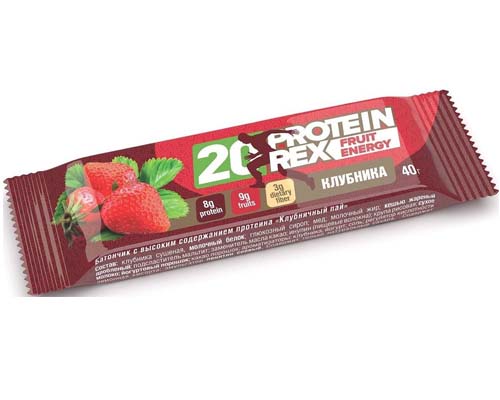 Батончики 22% Fruit Energy 40 гр (ProteinRex)