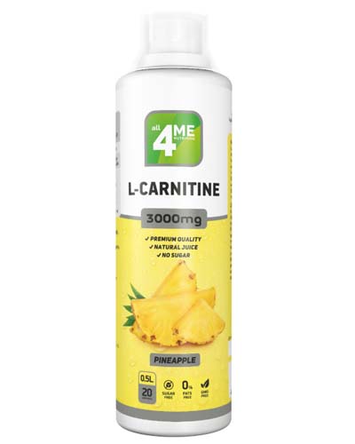L-Carnitine concentrate 3000 мг 500 мл (4Me Nutrition)