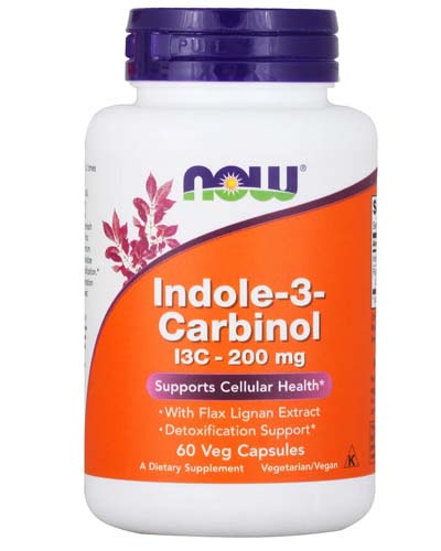 Indole-3-Carbinol 200 мг 60 капс (NOW)
