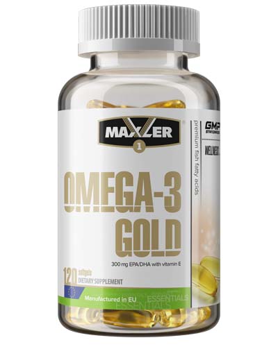 Omega-3 Gold 120 капс (Maxler)