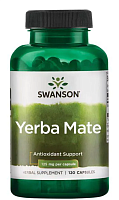 Yerba Mate (Йерба Мате) 125 мг 120 капсул (Swanson)