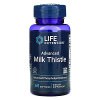 Advanced Milk Thistle 60 капсул (Life Extension)