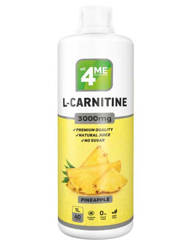 L-Carnitine concentrate 3000 мг 1000 мл (4Me Nutrition)