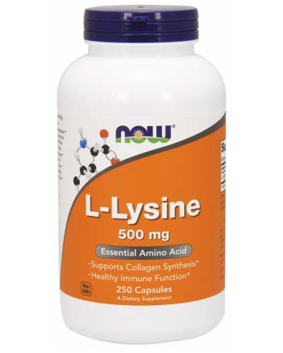 L-Lysine 500 мг 250 капс (NOW)