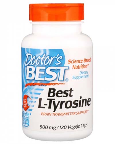 L-Tyrosine 500 мг 120 капс (Doctor's Best)