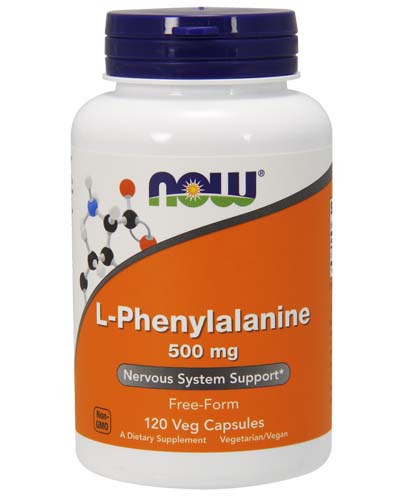 L-Phenylalanine 500 мг 120 капс (NOW)