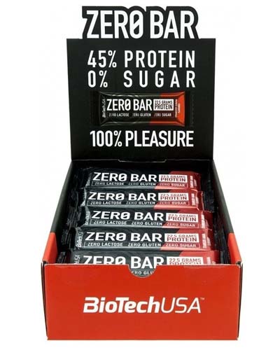 1 батончик Zero Bar 50 гр (BioTech)
