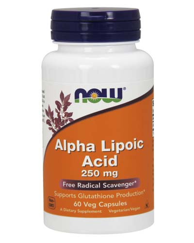 Alpha Lipoic Acid 250 мг 60 капс (NOW)