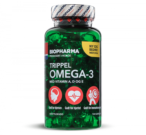 Trippel Omega-3 144 капс (Biopharma)