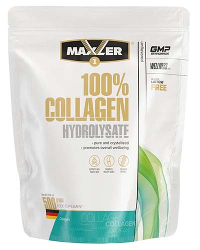 100% Collagen Hydrolysate Unflavored 500 гр (Maxler)