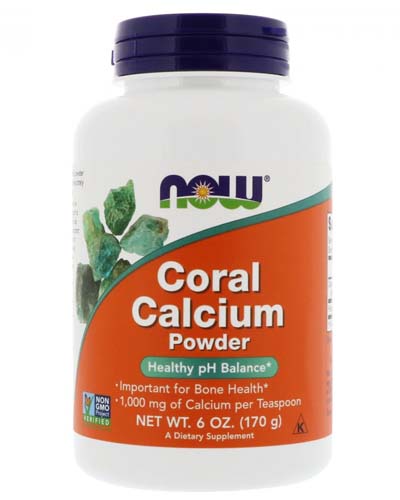 Coral Calcium Powder (6 унций) 170 гр (NOW)