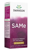 Same (s-аденозилметионин) 200 мг 60 таблеток (Swanson)