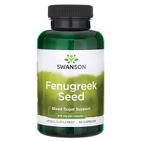 Fenugreek Seed (Семена Пажитника) 610 мг 90 капсул (Swanson)
