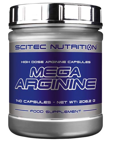 Mega Arginine 140 капс (Scitec Nutrition)