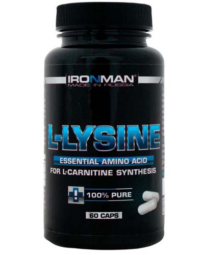 L-Lysine 300 мг 60 капс (Ironman)