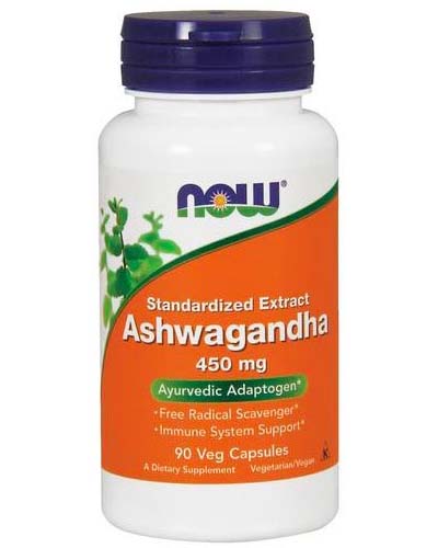 Ashwagandha Extract 450 мг 90 капс (NOW)