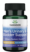 Men's Urinary and Bladder Support Featuring Flowens (поддержка мочеиспускания и мочевого пузыря) 500 мг 30 капсул (Swanson)  СРОК ГОДНОСТИ ДО 02/24 !!!