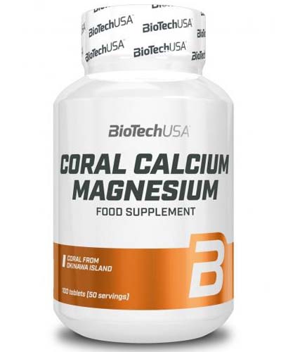 Coral Calcium + Magnesium 100 табл (BioTech)