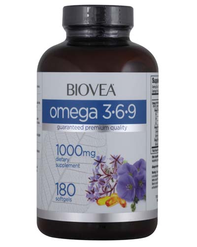 Omega 3-6-9 180 капс (Biovea)