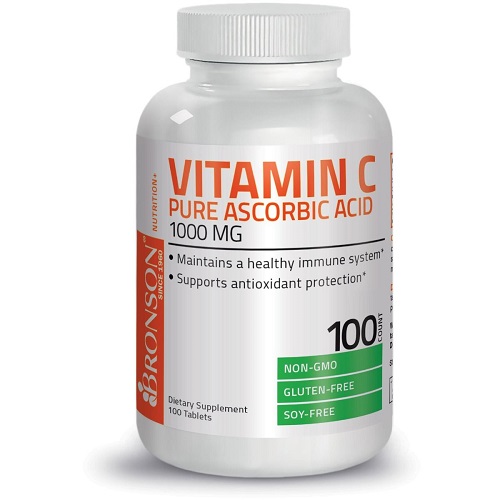 Vitamin C Ascorbic Acid (Витамин С) 100 табл (Bronson)