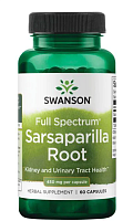 Full Spectrum Sarsaparilla Root (корень сарсапарели полного спектра) 450 мг 60 капсул (Swanson)