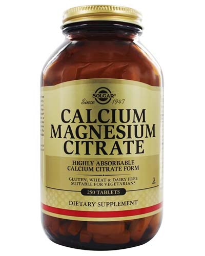 Calcium Magnesium Citrate 250 табл (Solgar)