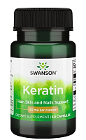 Keratin (Кератин) 50 мг 60 капсул (Swanson)