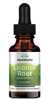 Licorice Root Liquid Extract (Жидкий экстракт корня солодки) 29,6 мл (Swanson)