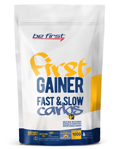 First Gainer Fast & Slow Carbs 1000 гр (Be First)