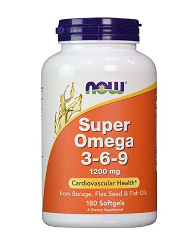 Super Omega-3-6-9 1200 мг 180 капс (NOW)