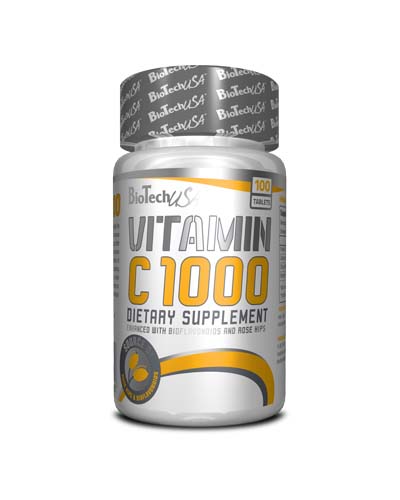 Vitamin C 1000 мг 100 табл (BioTech)