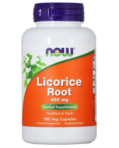 Licorice Root 450 мг 100 капс (NOW)