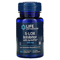 5-LOX Inhibitor with ApresFlex (5-LOX блокатор с ApresFlex) 100 мг 60 капсул (Life Extension)