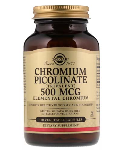 Chromium Picolinate 500 мкг 120 капс (Solgar)