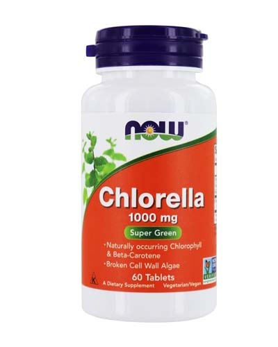Chlorella 1000 mg 60 табл (NOW)