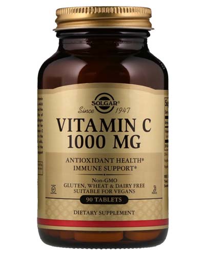 Витамин С, 1000 мг, 90 табл (Solgar)