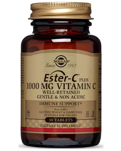 Ester-C® Plus 1000 mg Vitamin C Tabl 30 табл (Solgar)