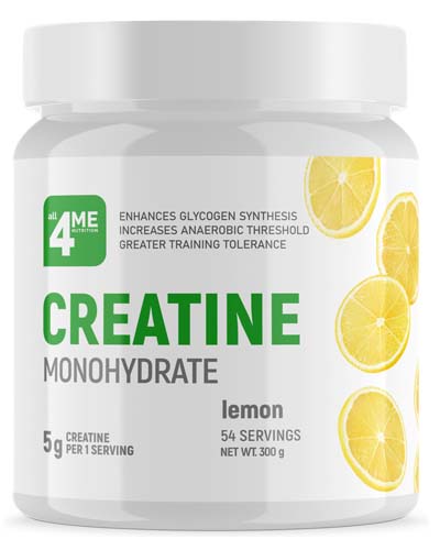 Creatine Monohydrate 300 гр банка (4Me Nutrition)