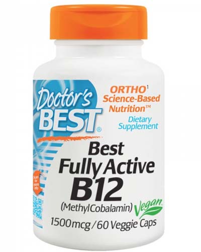 Best Fully Active B12 1500 мкг 60 капс (Doctor's Best)