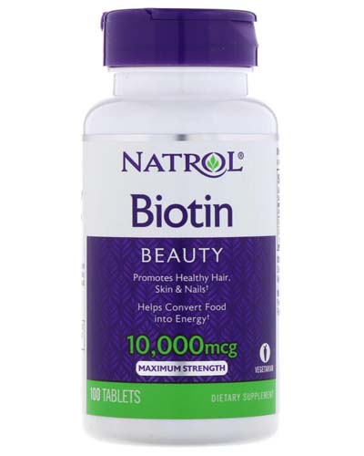Biotin 10.000 мкг 100 табл (Natrol)