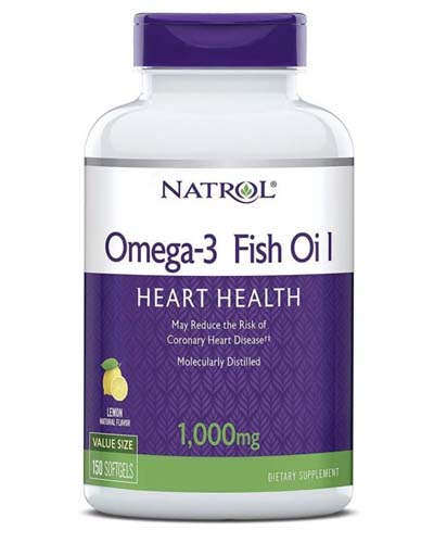 Omega 3 Fish Oil 1000 мг 150 капс (Natrol)