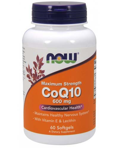 CoQ10 600 мг 60 капс (NOW)