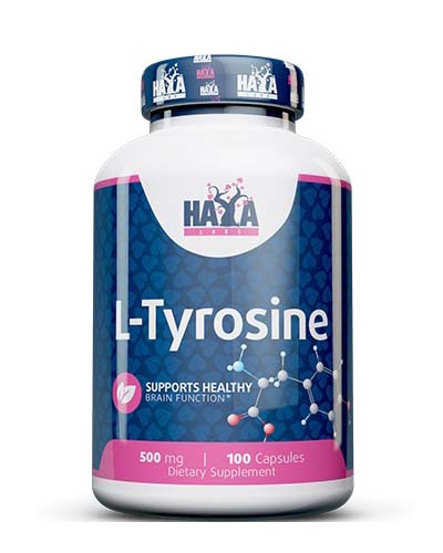 L-Tyrosine (L-тирозин) 500 мг 100 капс (Haya labs)