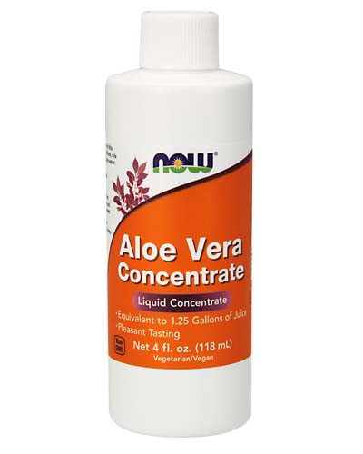 Aloe Vera Concentrate 4 oz 118 мл (NOW)