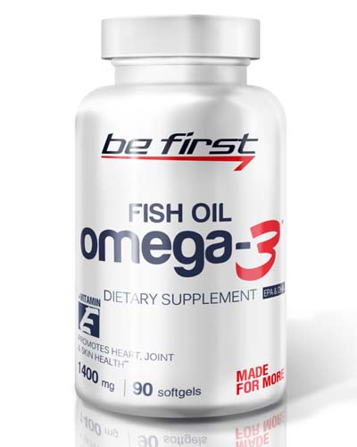 Omega-3 + Витамин E, 90 капс (Be First)
