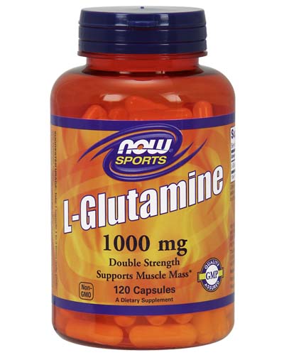L-Glutamine 1000 мг 120 капс (NOW)