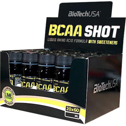 BCAA Shot 20амп х 60мл (BioTech)