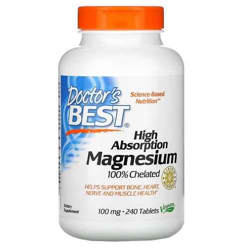 High Absorption Magnesium (Магний с высокой степенью всасывания) 240 табл (Doctor's Best)