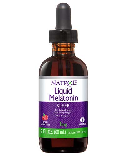 Liquid Melatonin 1 mg 60 мл (Natrol)